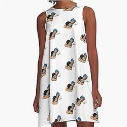 Jared Mccain Sleeping A Line Dress