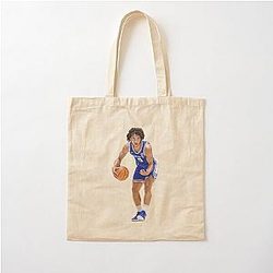Jared McCain with a balloon Cotton Tote Bag
