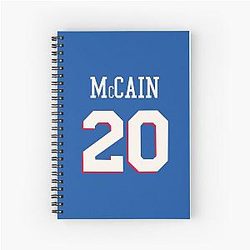 Jared McCain 20 Spiral Notebook