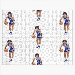 Jared McCain with a balloon Jigsaw Puzzle
