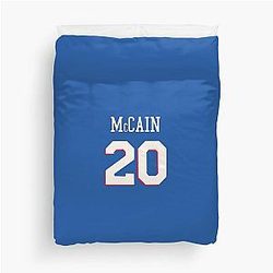 Jared McCain 20 Sixers Duvet Cover