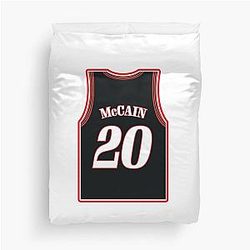Jared McCain Jersey Duvet Cover