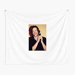 Jared Padalecki is known for his tall stature Jared Padalecki Tapestries