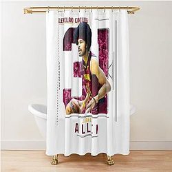 Jarrett Allen Basketball Shower Curtain