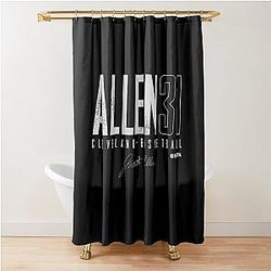 Jarrett Allen Elite Signatures Shower Curtain