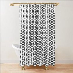 Jarrett Allen Number 31 Jersey Brooklyn Nets Shower Curtain