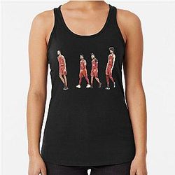 Evan Mobley Donovan Mitchell Darius Garland Jarrett Allen Racerback Tank Top