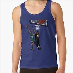 Jayson Tatum Dunks on Jarrett Allen Tank