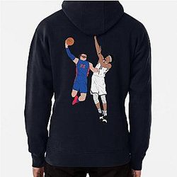 Jarrett Allen Blocks Blake Griffin Hoodie