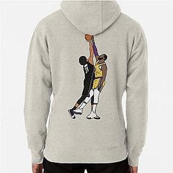 Jarrett Allen Blocks LeBron James Hoodie
