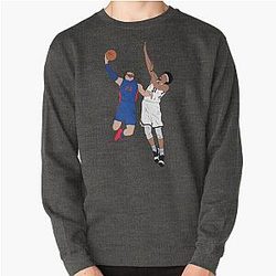 Jarrett Allen Blocks Blake Griffin Sweatshirt