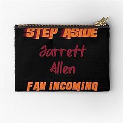 Jarrett Allen Step Aside incoming fan Zipper Pouch