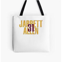 Jarrett Allen 31 All Over Print Tote Bag
