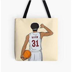 Jarrett Allen Cleveland Basketball Tote Bag
