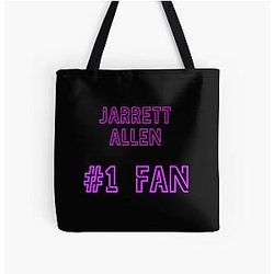 Jarrett Allen Fan All Over Print Tote Bag