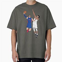 Jarrett Allen Blocks Blake Griffin T-Shirt