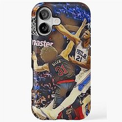 Joel Embiid posterizing Jarrett Allen Tough Case