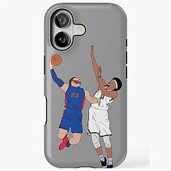 Jarrett Allen Blocks Blake Griffin iPhone Case