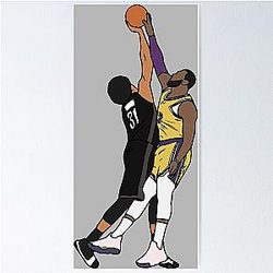 Jarrett Allen Blocks LeBron James