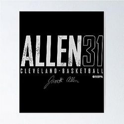 Jarrett Allen Signatures Poster