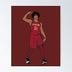 Jarrett Allen 1st Round Pick Celebration Poster