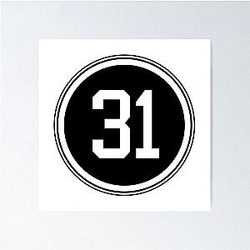 Jarrett Allen Number 31 Jersey Brooklyn Nets Poster