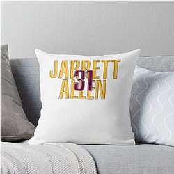 Jarrett Allen 31 Throw Pillow