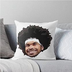 Jarrett Allen Cleveland Cavaliers Throw Pillow