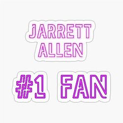 Jarrett Allen 1 fan sticker