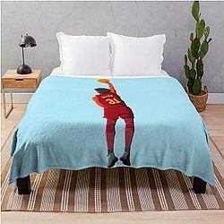 Jarrett Allen Cleveland Cavaliers Basketball Throw Blanket
