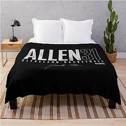 Jarrett Allen Elite Signature Throw Blanket
