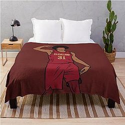 Jarrett Allen Pick and the Célébration Throw Blanket