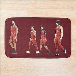 Evan Mobley Donovan Mitchell Darius Garland Jarrett Allen Bath Mat