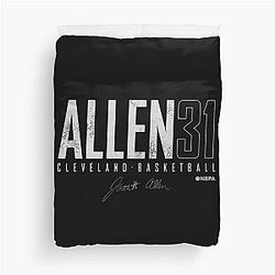 Jarrett Allen Signature Duvet Cover