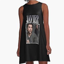 Alluring Anonymous Private Brand Movies Graphic A-Line Dress