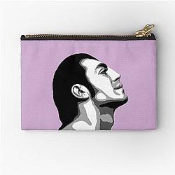 Javier Bardem Black Zipper Pouch