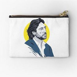 Javier Bardem - An illustration by Paul Cemmick Pouch