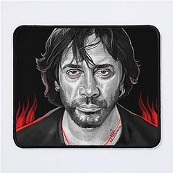 Javier Bardem Painting Mouse Pad
