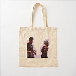 Javier Bardem, Penelope Cruz scene from Jamon Jamon Cotton Tote Bag