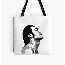 Javier Bardem Black and White Portraits on Tote Bag