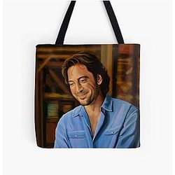 Javier Bardem Painting Tote Bag
