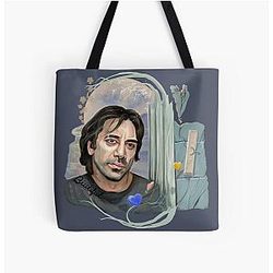 Javier Bardem Painting Tote Bag