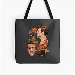 Javier Bardem All Over Print Tote Bag