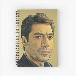 Javier Bardem Spiral Notebook