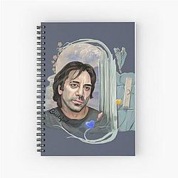 Javier Bardem Spiral Notebook