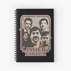 Javier Bardem Spiral Notebook