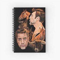 Javier Bardem Spiral Notebook