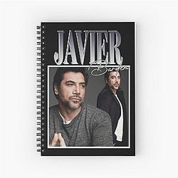 Alluring Private Brand Javier Bardem Graphic Spiral Notebook