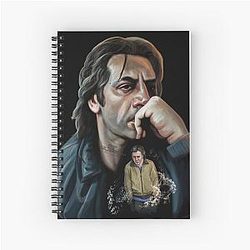 Javier Bardem Biutiful Spiral Notebook