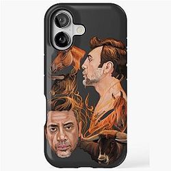 Javier Bardem Painting iPhone Case